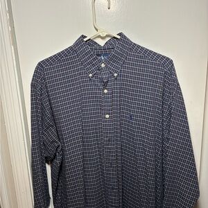 Ralph Lauren Blue Checkered Shirt